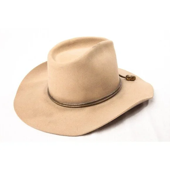 Vtg Charlie Horse Hat CO. Western Cowboy Style Cody Genuine Firebrand XXX 7 1/8
